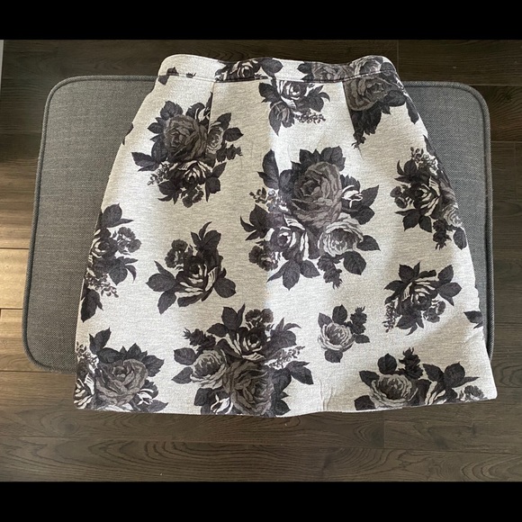 MSGM Grey Rose Print Neoprene - Picture 3 of 6